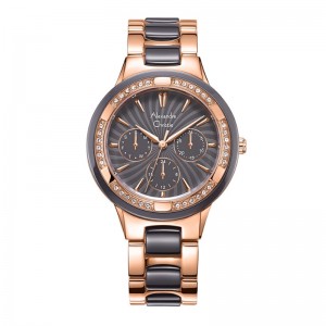 Alexandre Christie AC 2299 Rosegold Grey Ceramic BFBRGGR